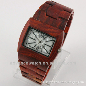 2014 new product bamboo wooden watch, 100% natural ebony wooden watch, bamboo watch